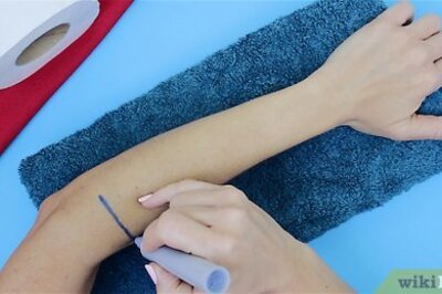 How to Make a Fake Arm Cast