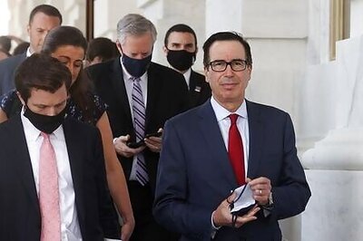 Top Democrats say Mnuchin sought coronavirus meeting, showed no movement