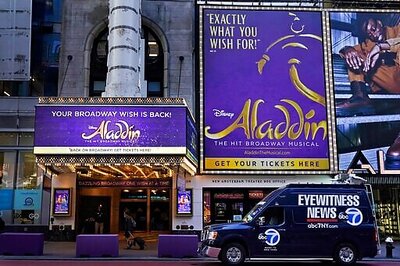 Broadway's 'Aladdin' Goes Dark For Days As It Battles Virus