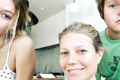 Gwyneth Paltrow Gets 'Moral Support' From Kids While Working From Home