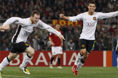 Champions League: United, Barca win their 1st leg QFs