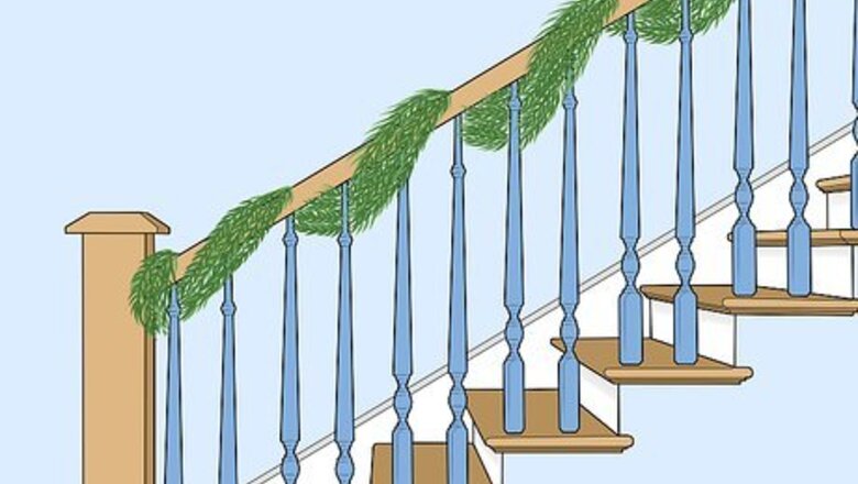 How to Decorate Stairs for Christmas