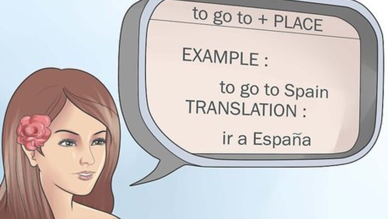How to Say To in Spanish