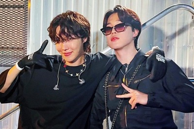 BTS: Jimin Hides His Face After J-Hope Fake Smacks Female Dancer's Butt At Lollapalooza, Video Goes Viral