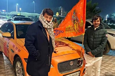 Watch: Gujarat Man Wraps His Jaguar In Ram Temple Theme