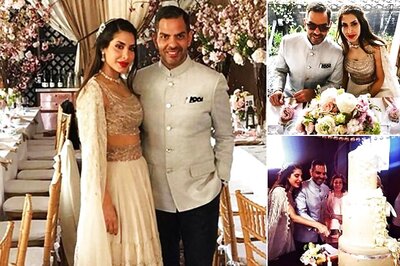 Inside Photos of Karisma Kapoor's Ex Sanjay Kapur, Priya Sachdev's Wedding Reception in New York Are Out