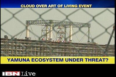 Furore over Art of Living event, Sri Sri Ravishankar claims no damage to Yamuna flood plains