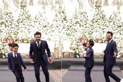 Pakistani TV Actor Recreates SRK's Lutt Putt Gaya Hook Step With Son At Wedding, Internet Approves