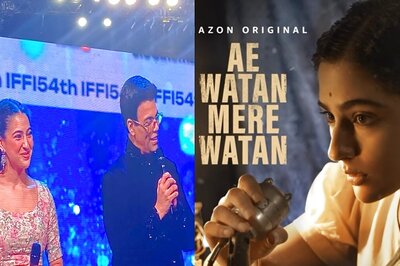 Karan Johar, Sara Ali Khan Launch Ae Watan Mere Watan's New Motion Poster At IFFI 2023; Watch Video