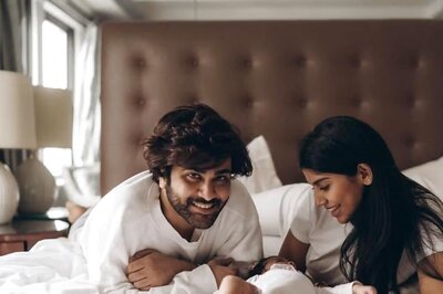 Actor Sharwanand Myneni Shares First Pics Of His Newborn