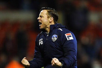 Liverpool upset might not save Oldham boss from the sack