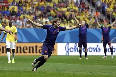 World Cup 2014: Netherlands beat hosts Brazil 3-0 to finish third