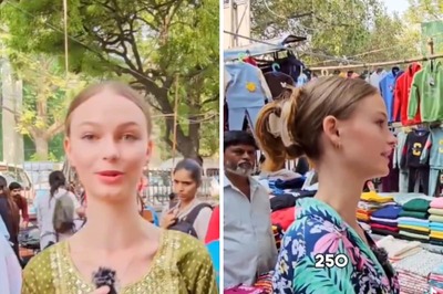 Internet Is Not Happy With Foreigner Bargaining At Delhi's Sarojini Nagar; Here’s Why