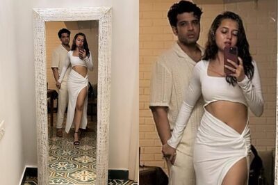 Karan Kundrra, Tejasswi Prakash Set Hot Couple Goals As They Twin In White For Former's Birthday; Photo