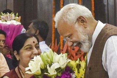 PM Modi Pays Tributes to Sushma Swaraj on Her Birth Anniversary