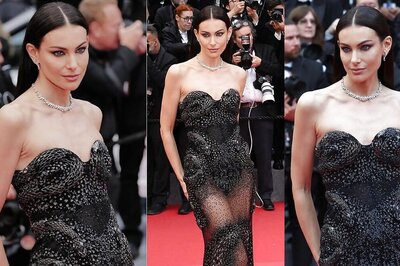Cannes 2024: Paola Turani Is Red Carpet Ready In Rahul Mishra Sequin Snake Dress
