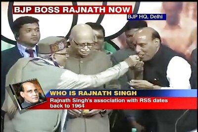 Rajnath Singh elected unopposed as BJP president
