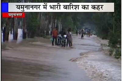 Heavy rains lash north India, Yamuna overflowing in many areas