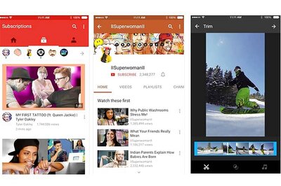 YouTube updates iOS app with new Material Design, editing tools