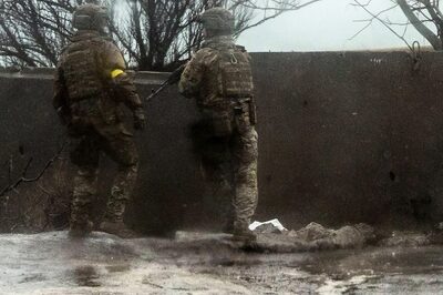 Holding Riffles Young, Old Ukrainian Local Volunteers Guard Streets, Ready to Fight Russian Army