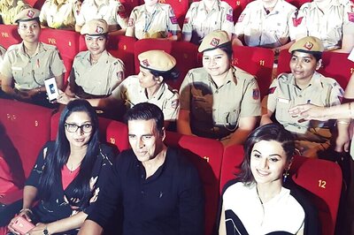 Naam Shabana: Akshay Kumar, Taapsee Pannu Attend a Special Screening With Women Police Officers
