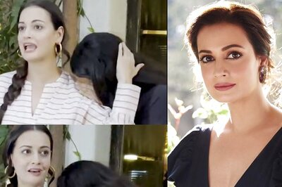 Dia Mirza's Daughter Gets Uncomfortable With Paps, Hides Her Face, Actress Says 'Don't Scare Her'