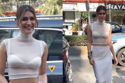 Sexy Video! Kriti Sanon Flaunts Her Curves In A White Crop Top And Fitted Skirt | Watch Hot Video