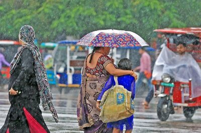 Delhi Rains: Key Roads Waterlogged, Traffic Snarls Hit City After Heavy Downpour; More Showers Likely