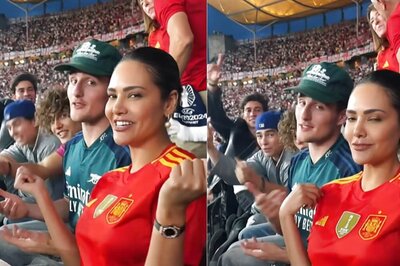 ICYMI: Esha Gupta Joins German Band Elevator Boys At 2024 Euro Final