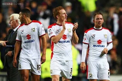 Manchester United thrashed 4-0 by MK Dons in League Cup