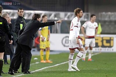 AC Milan fail again to win two in a row in Serie A