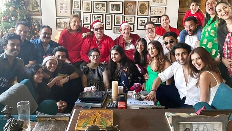 Ranbir Kapoor Wraps Arm Around Alia Bhatt in His Family's Annual Christmas Picture