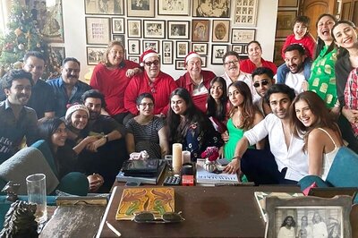 Ranbir Kapoor Wraps Arm Around Alia Bhatt in His Family's Annual Christmas Picture