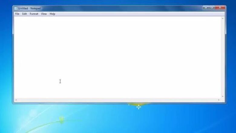 How to Make an Easy E Bomb Using Notepad