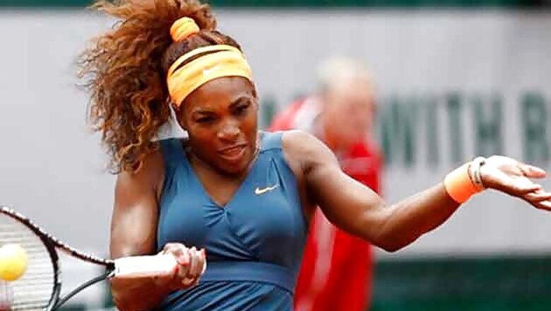 Serena Williams thrashes Tatishvili in first round at French Open