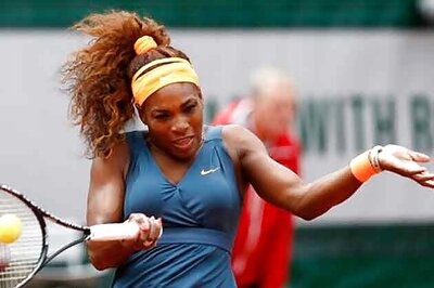 Serena Williams thrashes Tatishvili in first round at French Open