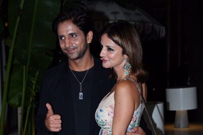 Sussanne Khan Arrives In Dubai With Her Habibi Arslan Goni For New Year Celebrations