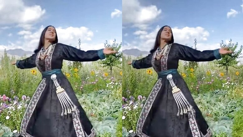 Sara Ali Khan Lives Her 'Silsila' Dream as She Twirls in Ladakhi Goncha; Watch Dreamy Video