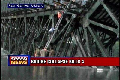 U'khand: 4 killed, 16 injured in bridge collapse