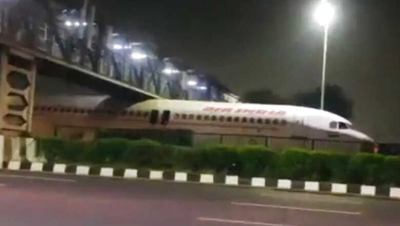 Watch: Retired Air India Aircraft Gets Stuck Under a Bridge Near Delhi’s IGI Airport [Video]