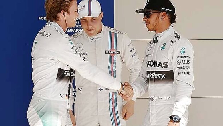 Rosberg edges Hamilton for pole at United States Grand Prix