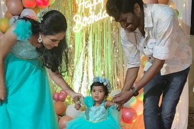 Marathi Couple Meenakshi Rathod, Kailash Waghmare Celebrate Daughter Yara’s Birthday