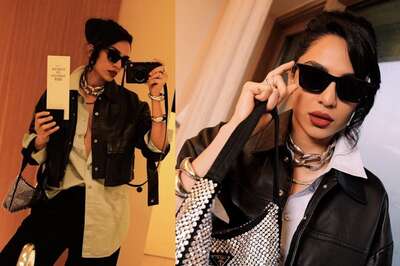 Sobhita Dhulipala Gives 'Boss Babe' Vibes In Casual Shirt, Black Formal Pants