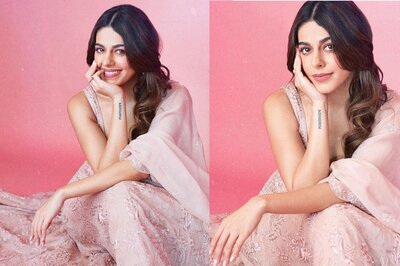 Alaya F Stuns In A Lovely Blush Pink Ethnic Ensemble Worth Rs 1,20,000; Details Inside