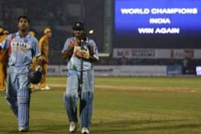 In Pics: Men in Blue's hurricane victory at T20