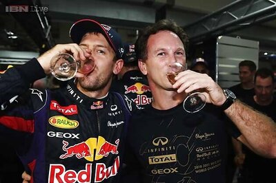 The partying can wait for determined Sebastian Vettel