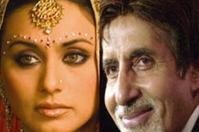 Big B, Jaya, Abhishek love Rani