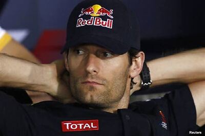 Webber penalised five places for German GP