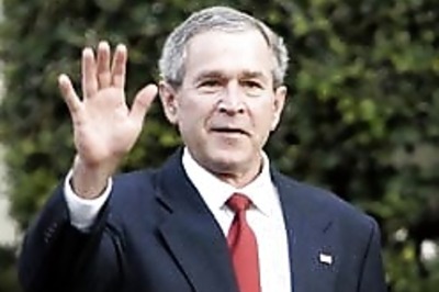 Bush vows to finish the mission in Iraq