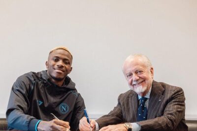 Victor Osimhen Signs New Contract Extension Till 2026 With Napoli